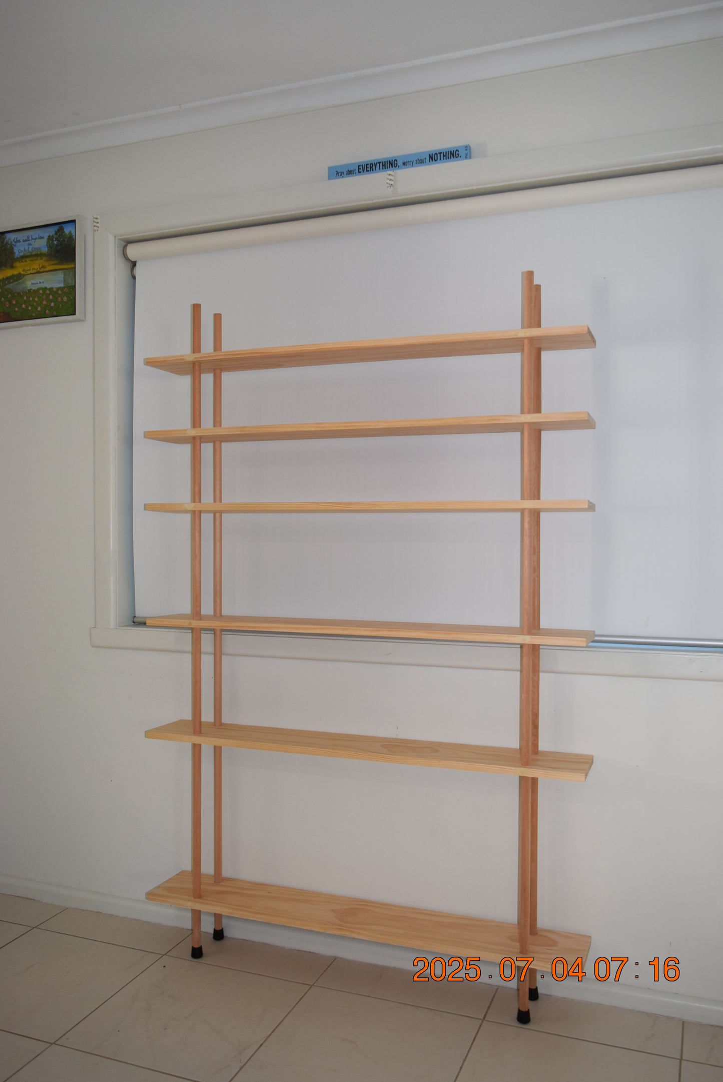 Wooden Ladder Shelf (PINE1206)