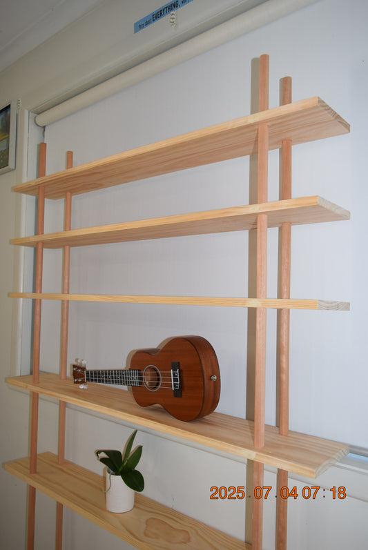Wooden Ladder Shelf (PINE1206)