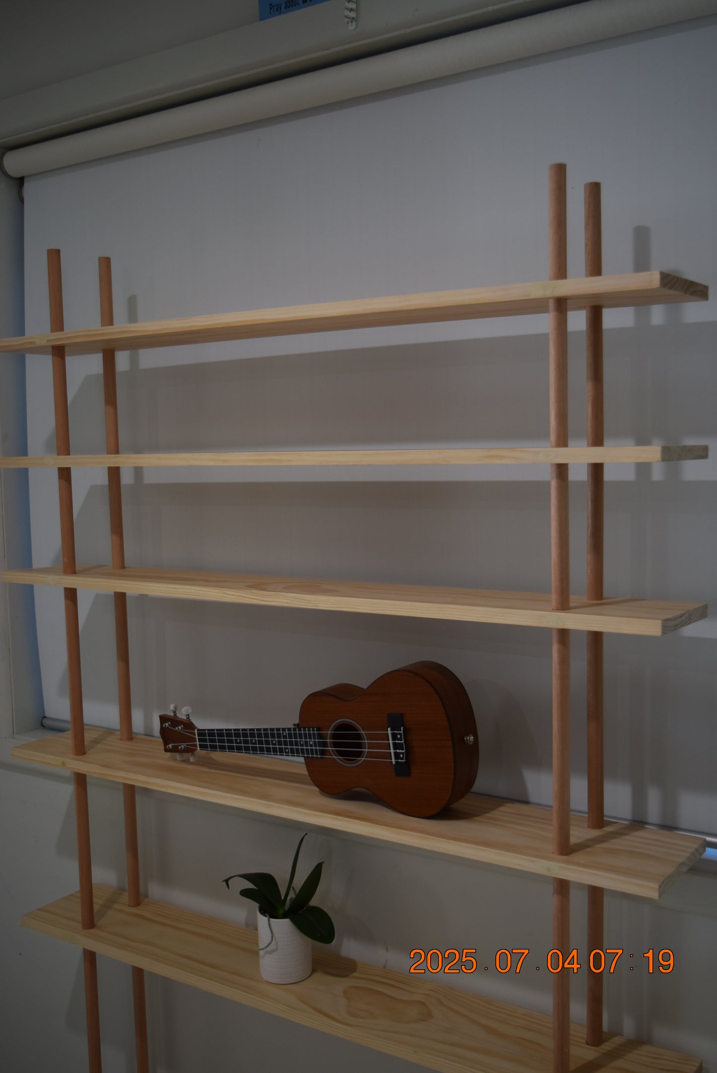 Wooden Ladder Shelf (PINE1206)