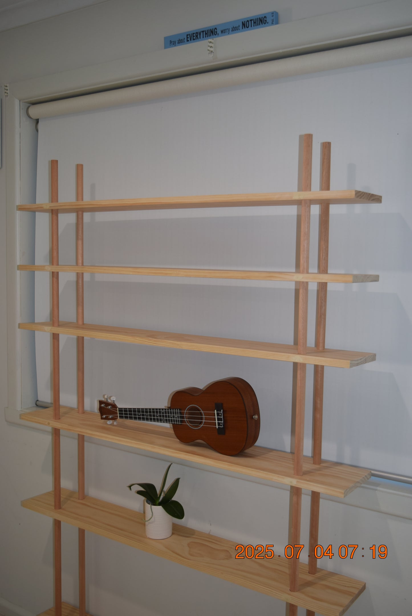 Wooden Ladder Shelf (PINE1206)