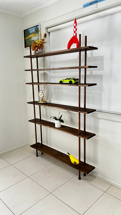 Wooden Ladder Shelf (ELM1206)