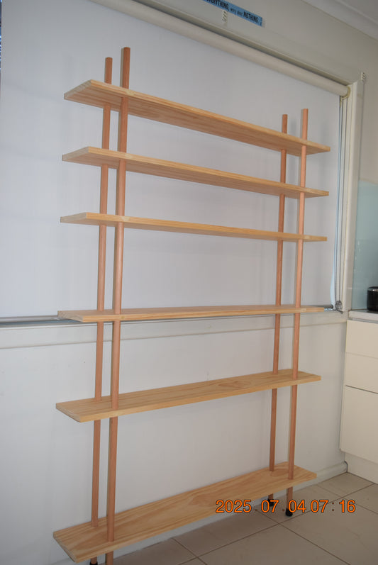 Wooden Ladder Shelf (PINE1206)