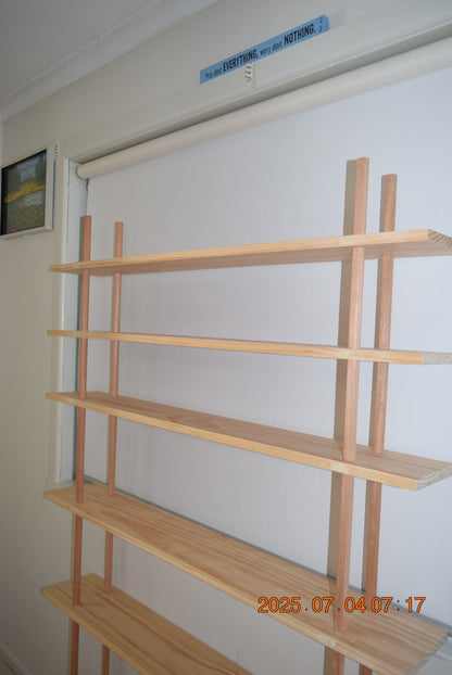 Wooden Ladder Shelf (PINE1206)